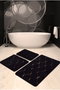 Mijölnir Infinity - Black Juego de Alfombras de Baño
